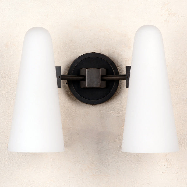 Bianco Double Sconce