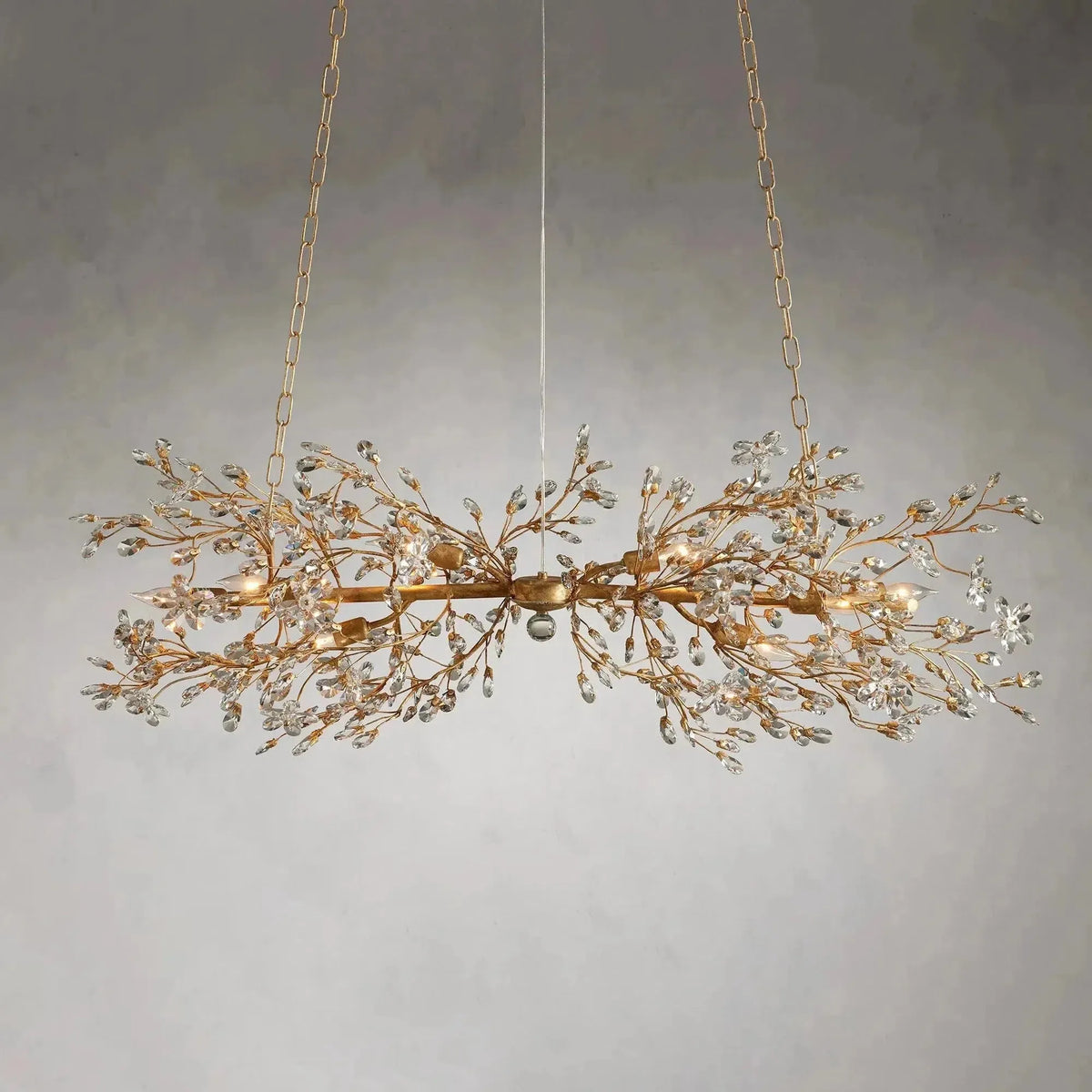 Fiore Linear Chandelier 43"51"68"