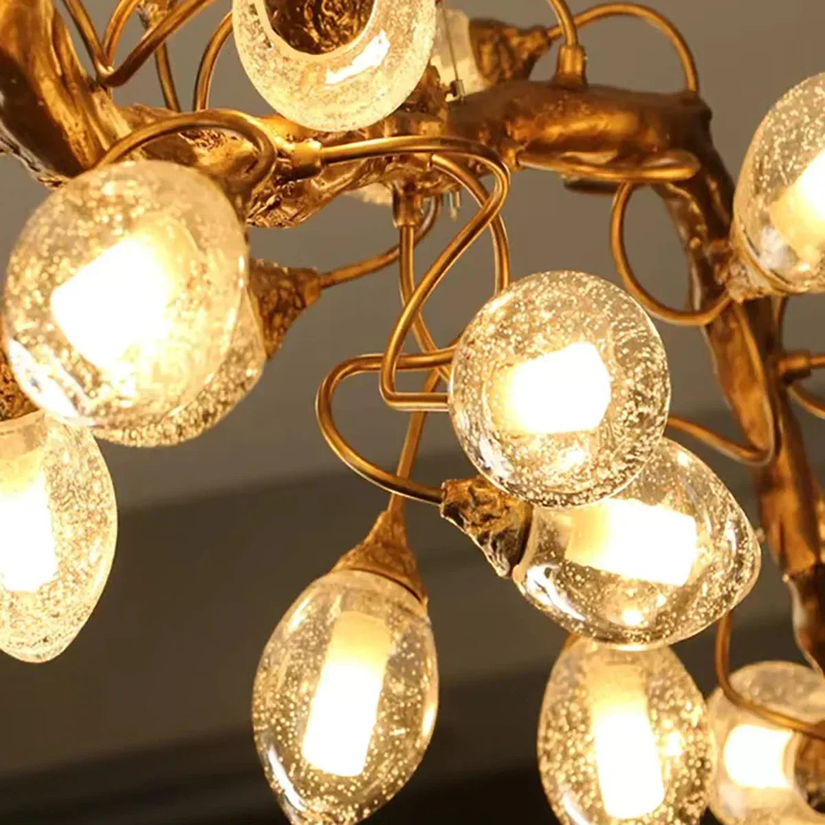 Art Clear Elegance Bubble Branch Linear Chandelier - Merlin Lamps