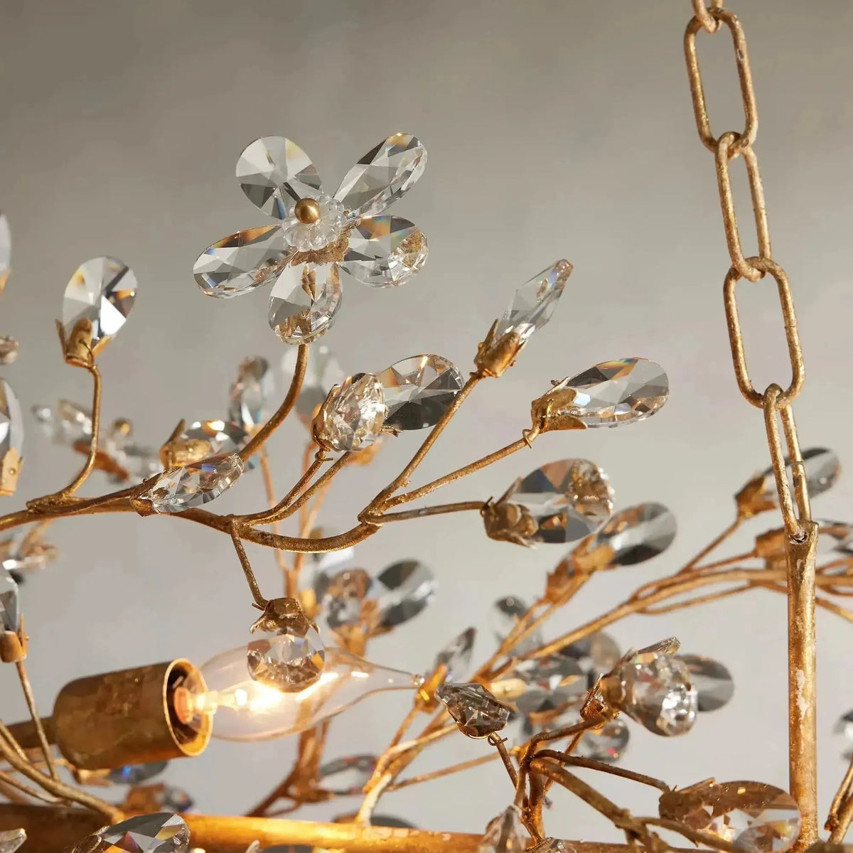 Fiore Linear Chandelier 43"51"68"