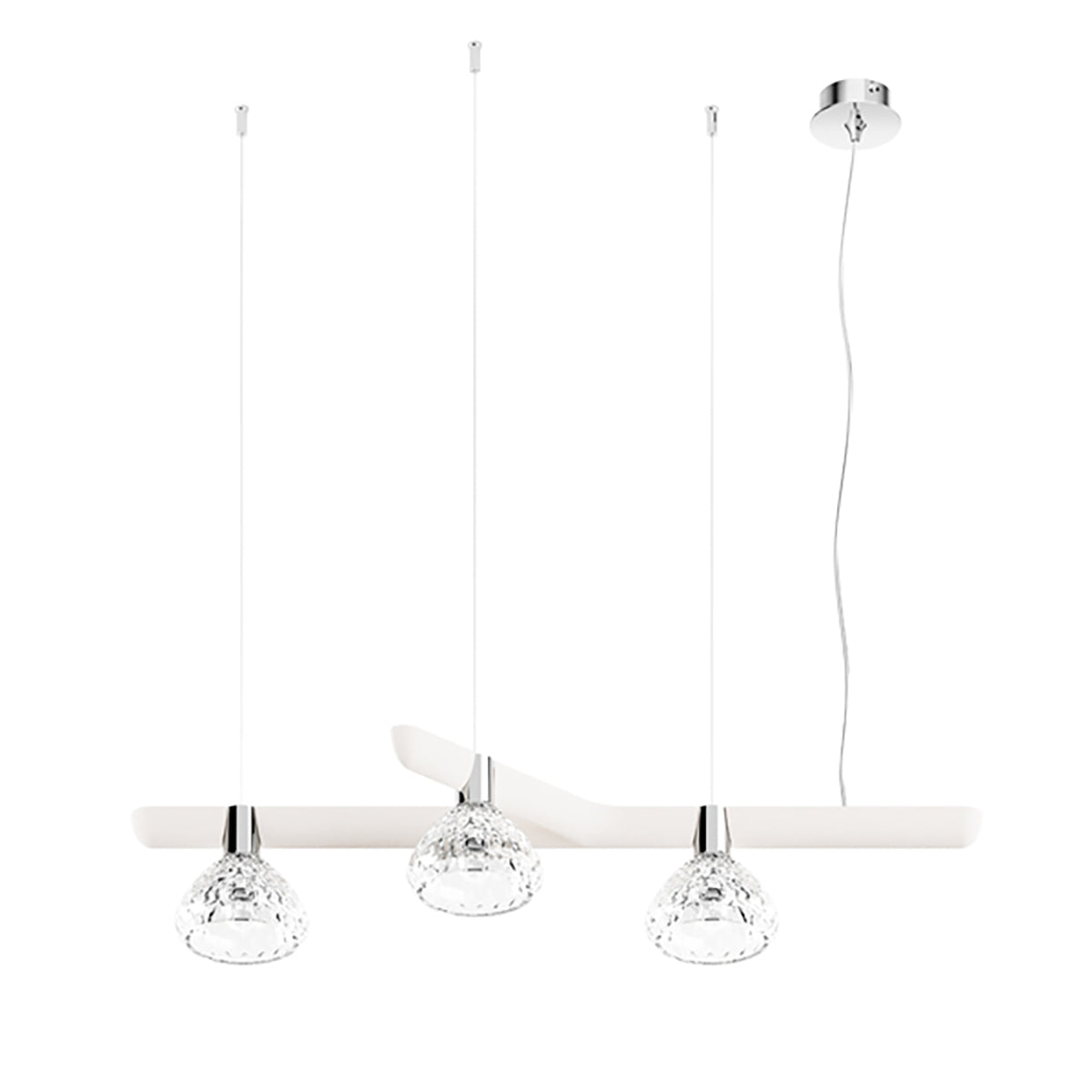 Louis Crystal Chandelier - Melin Lamps