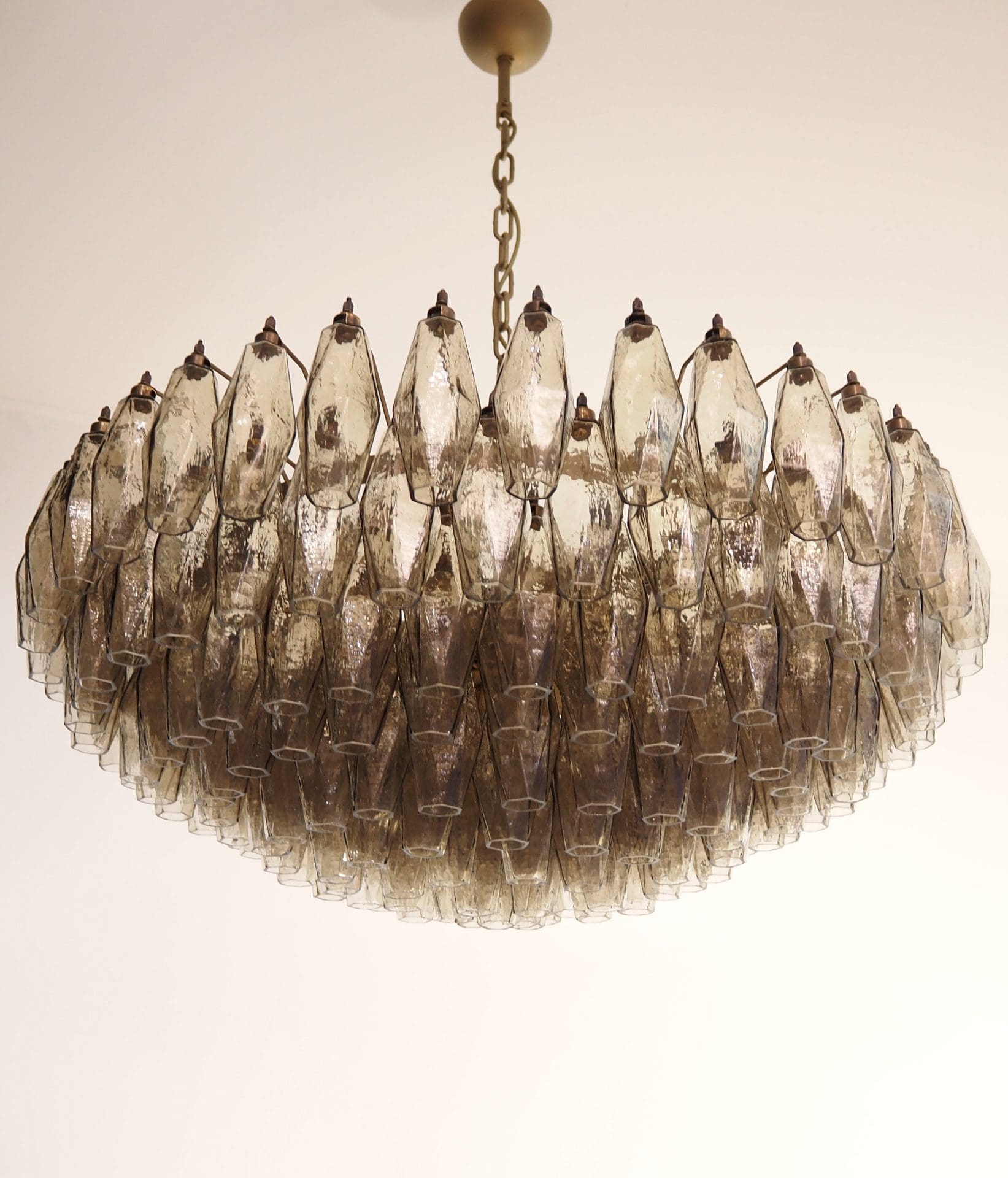 Murano Chandelier – Poliedri – 185 glass