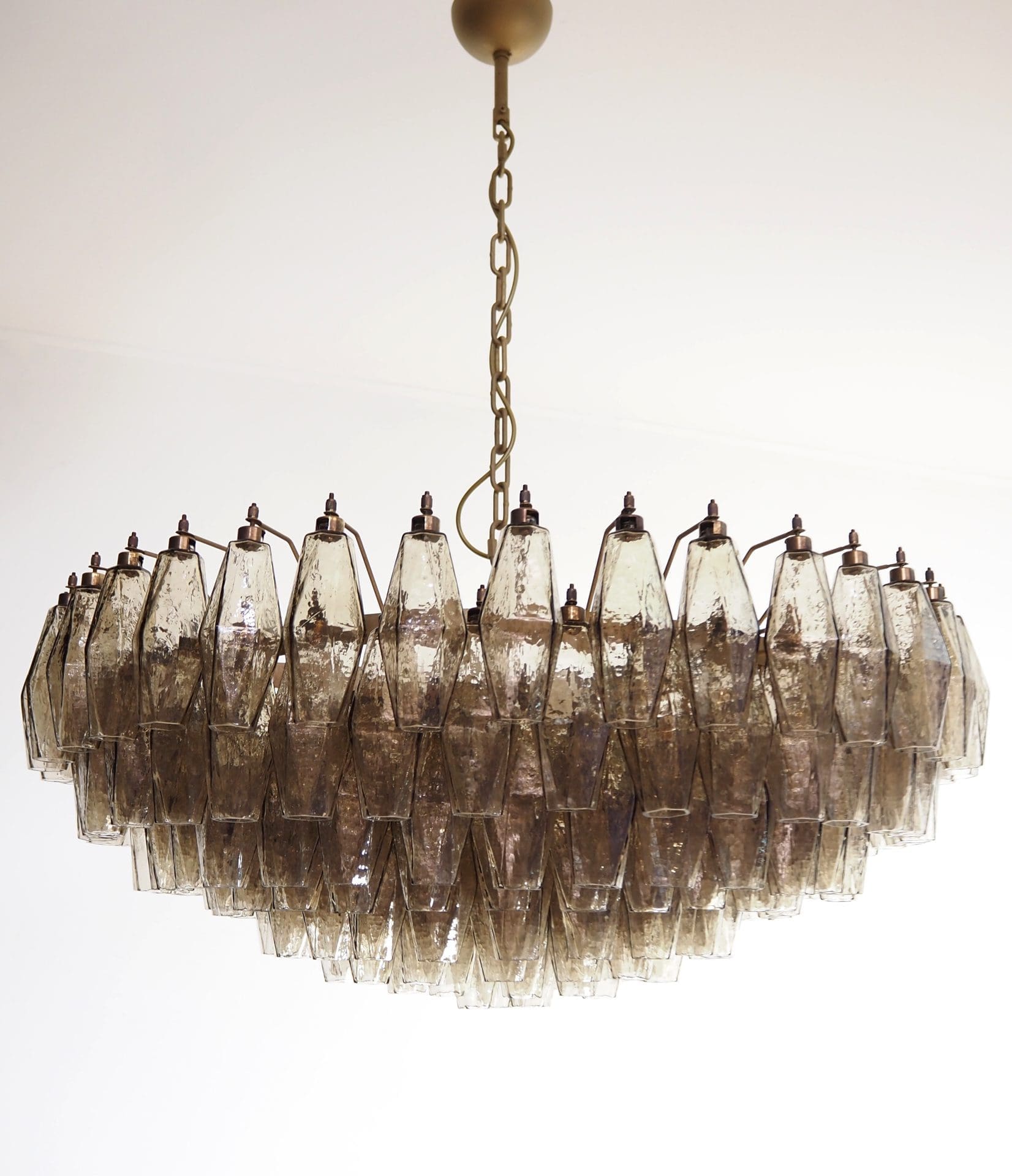 Murano Chandelier – Poliedri – 185 glass