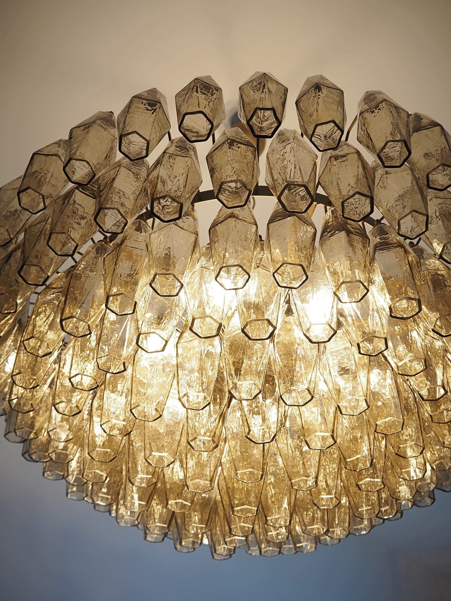 Murano Chandelier – Poliedri – 185 glass