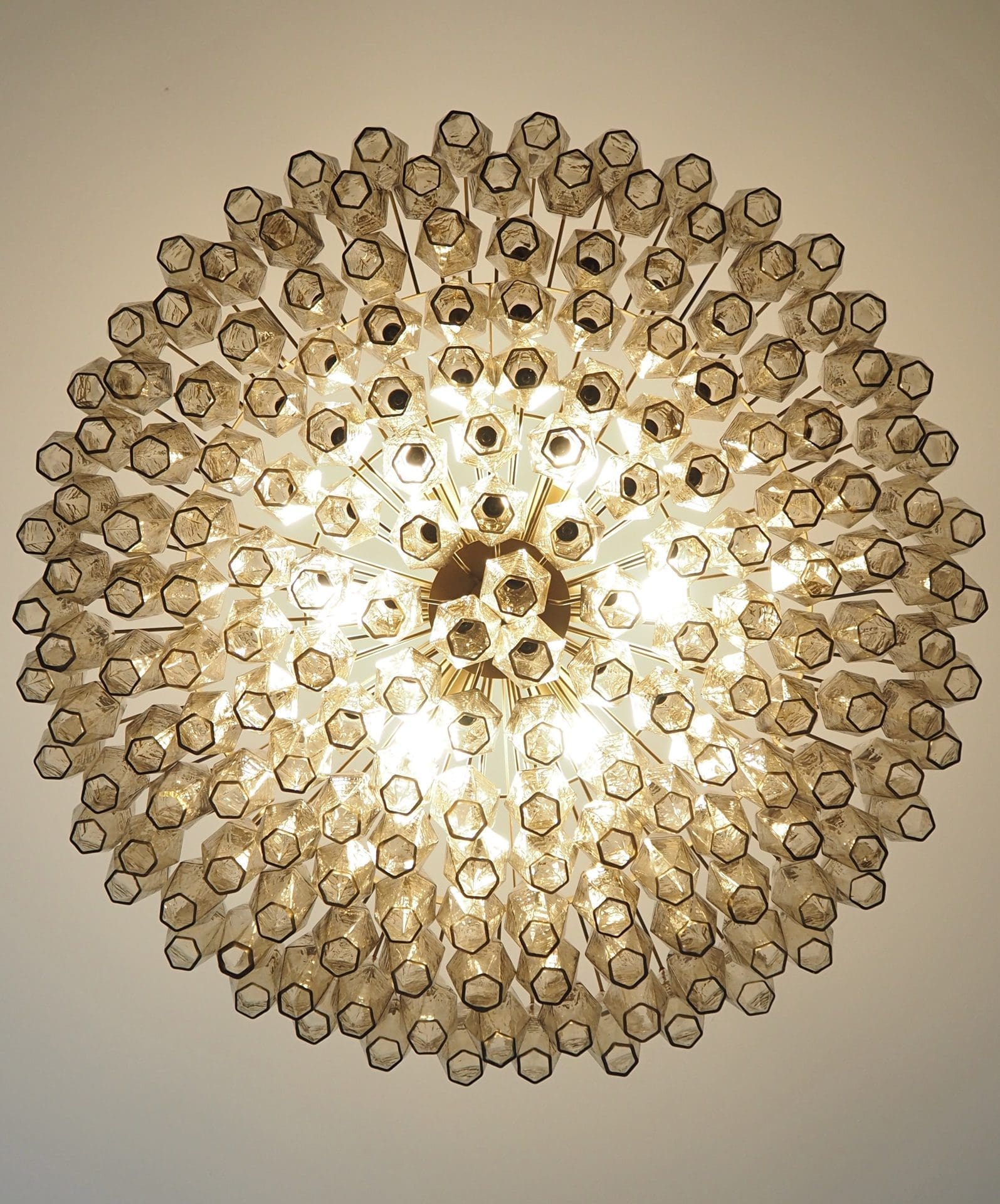 Murano Chandelier – Poliedri – 185 glass