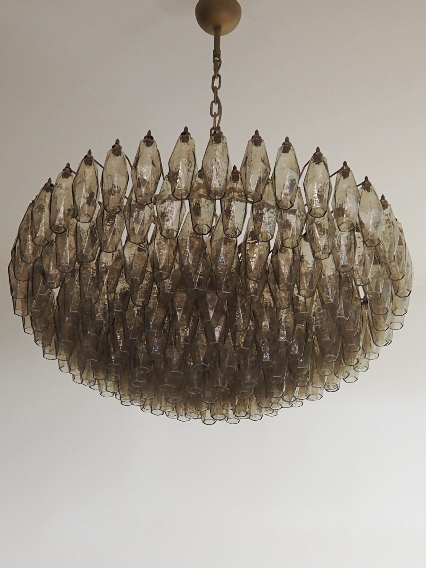 Murano Chandelier – Poliedri – 185 glass