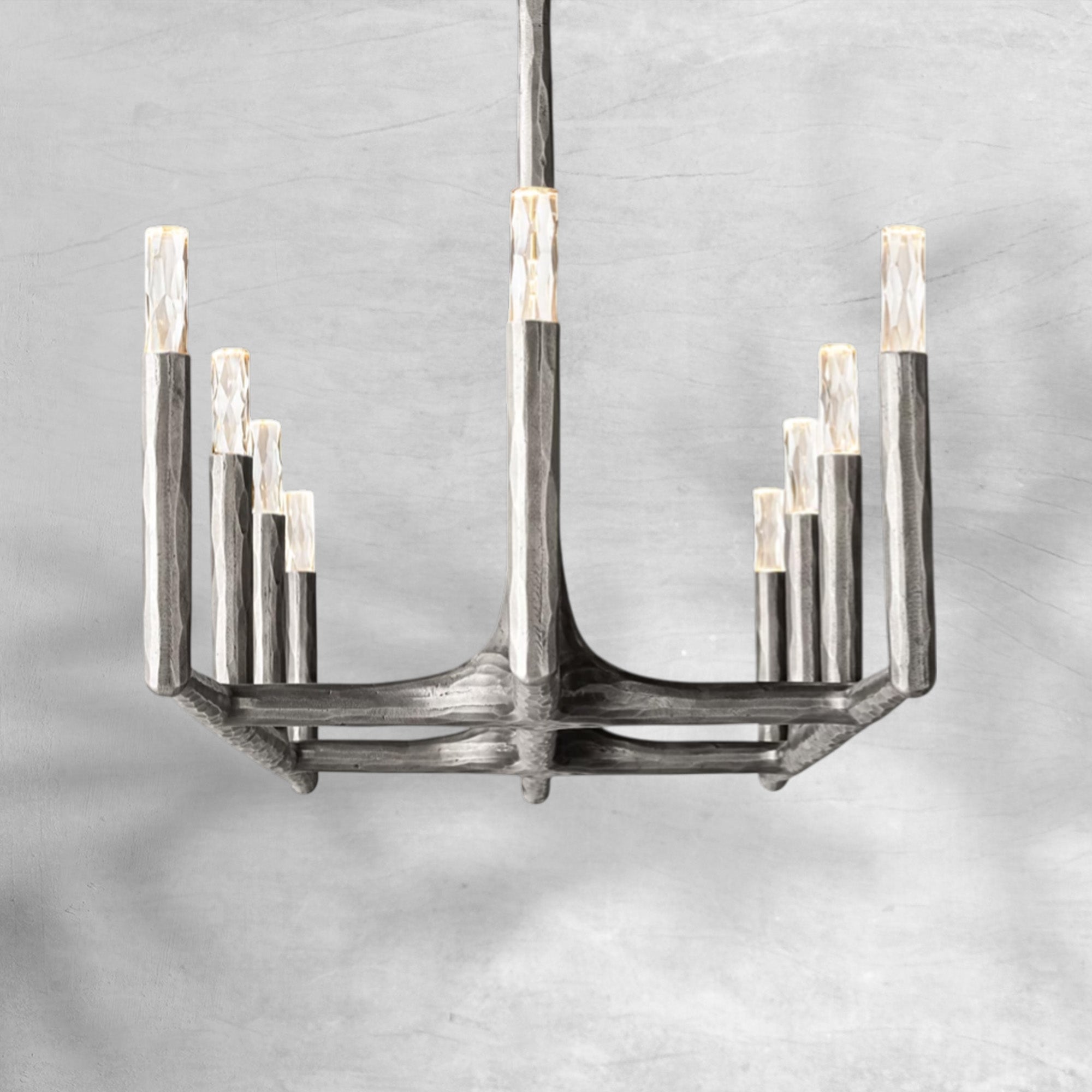 Thaddeas Forged Linear Chandelier 54" 72" 96"