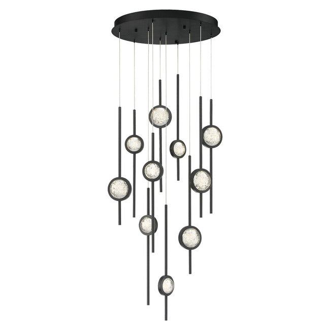Velveton Seeded Glass Chandelier