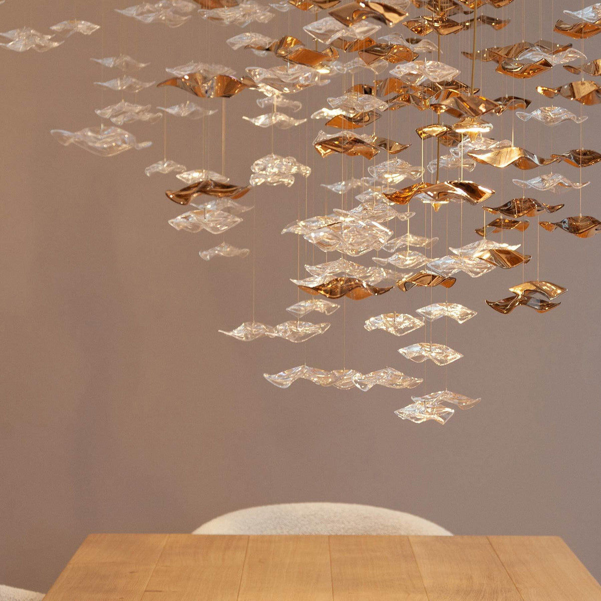 Coastal Sands Wave Glass Chandelier, Artisic Handmade Glass Chandelier chandeliers for dining room,chandeliers for stairways,chandeliers for foyer,chandeliers for bedrooms,chandeliers for kitchen,chandeliers for living room Kevinstudiolives