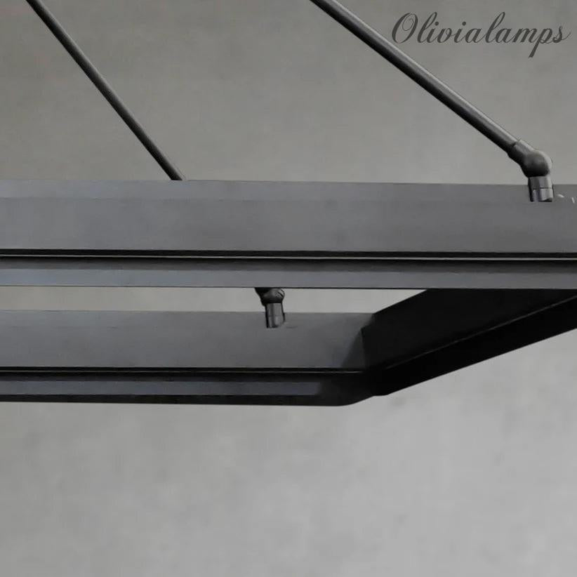 Peron Rectangular Chandelier 50"62"