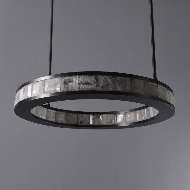 Rock Crystal Concorde Chandelier - Merlin Lamps