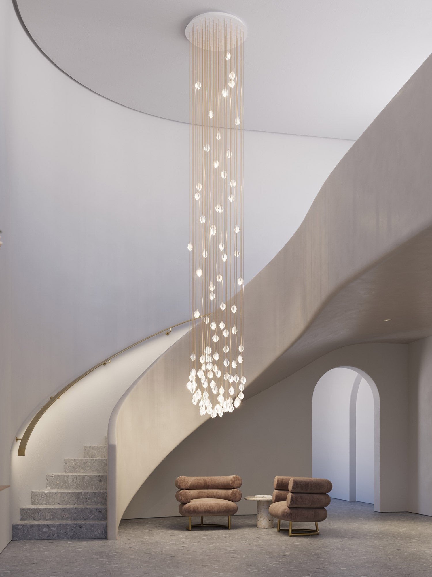 Grand Nordic Magnolia Blossom Ceramic Pendant Chandelier Chandeliers Kevinstudiolives