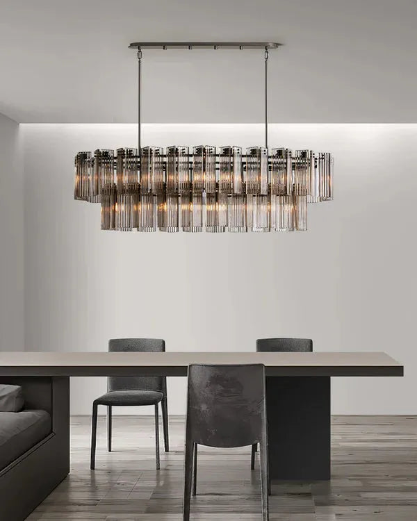 Delsie Oval Chandelier 51''63''72''