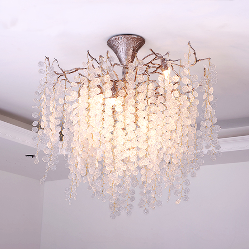 Ellie Modern Crystal Branch Chandelier - Ineffable Lighting