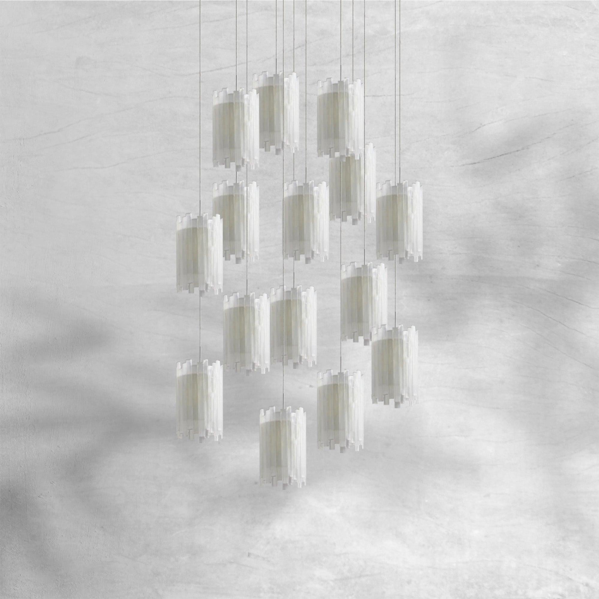 Gianna Round Chandelier 15/36 Light