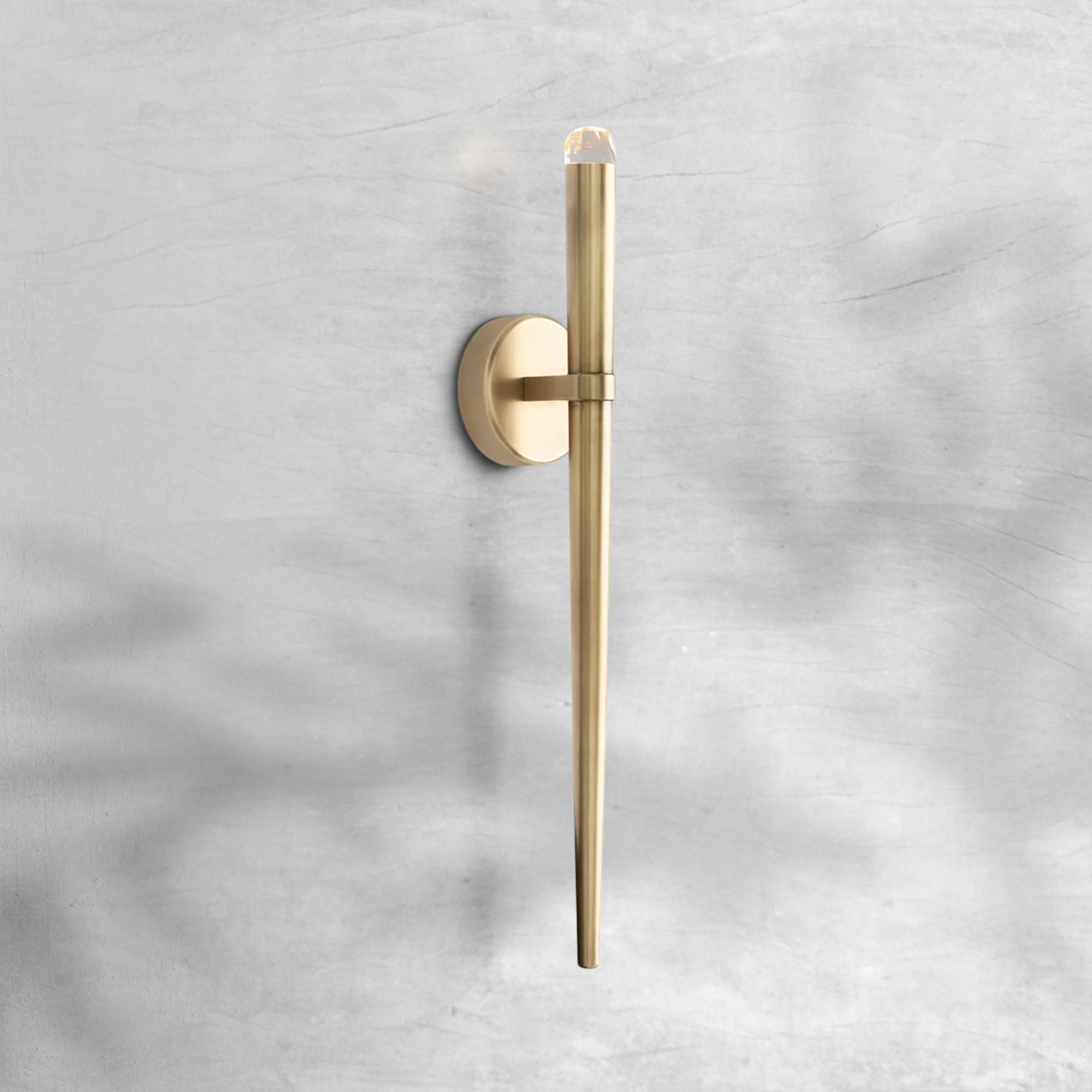Aquitain Modern Torch Wall Sconce