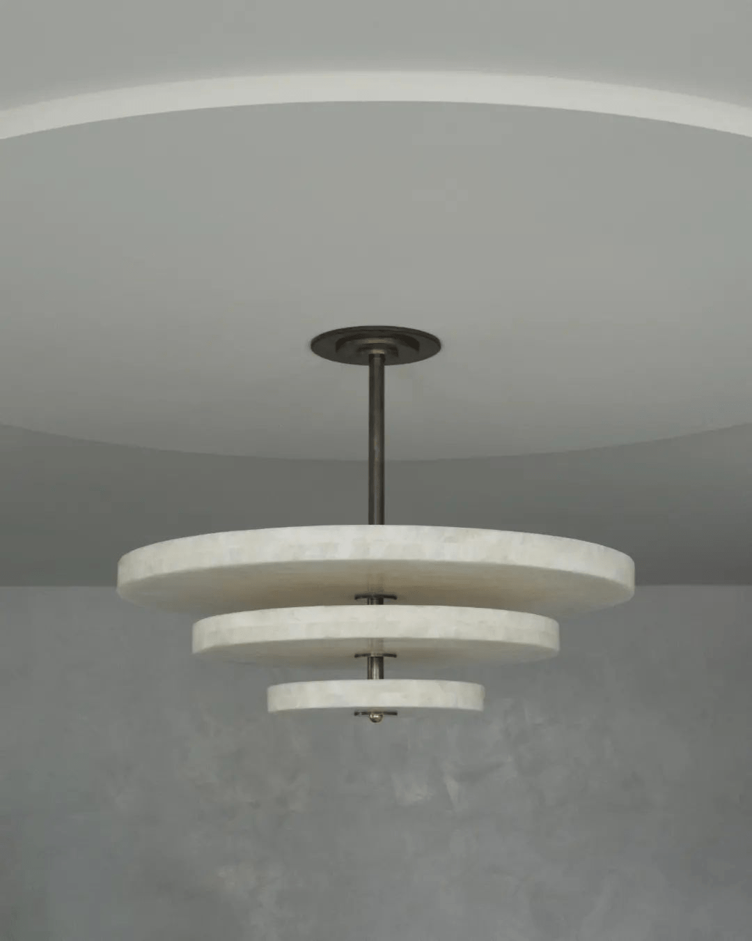 Ice Queen Alabaster Chandelier - Merlin Lamps