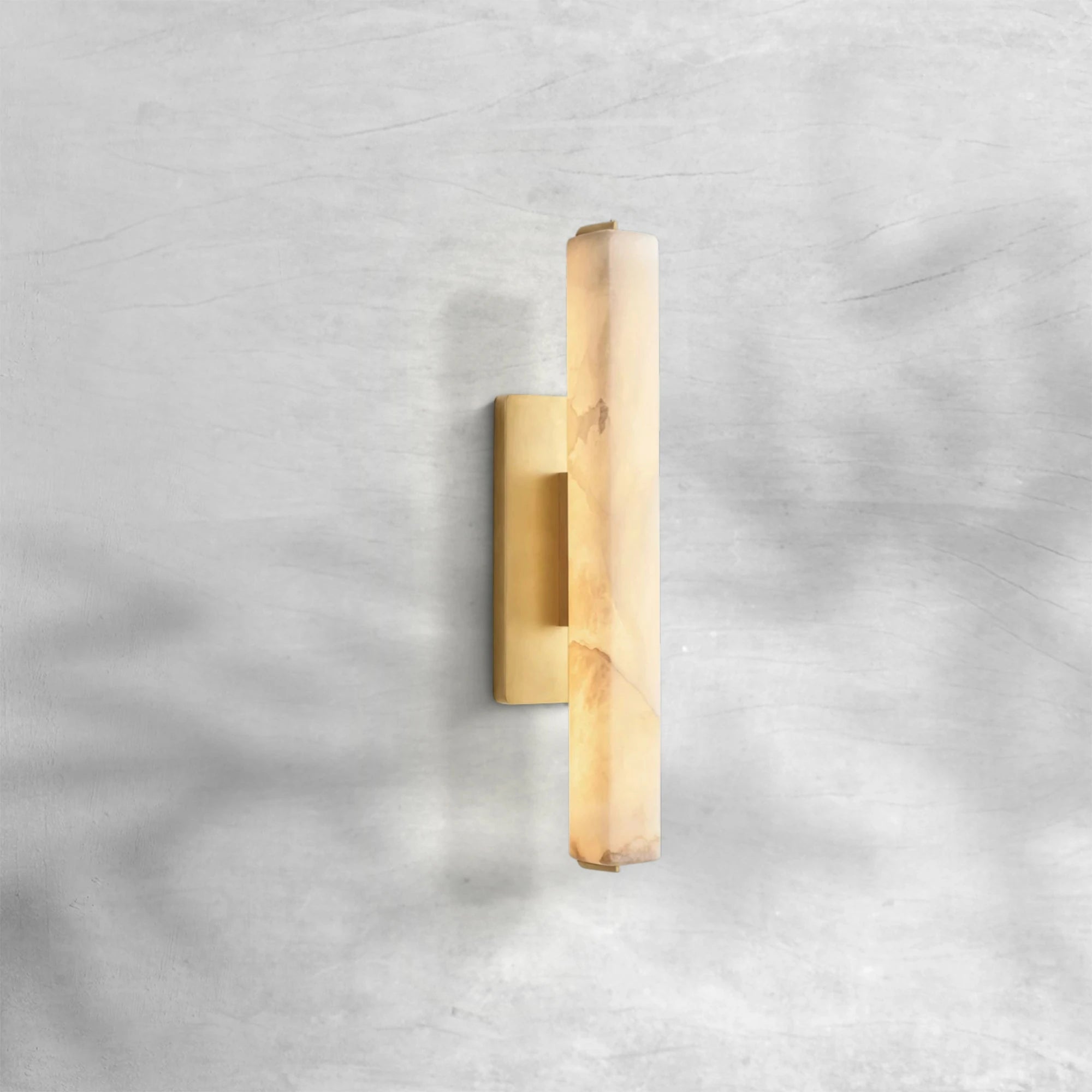 Auduban Alabaster Single Sconce