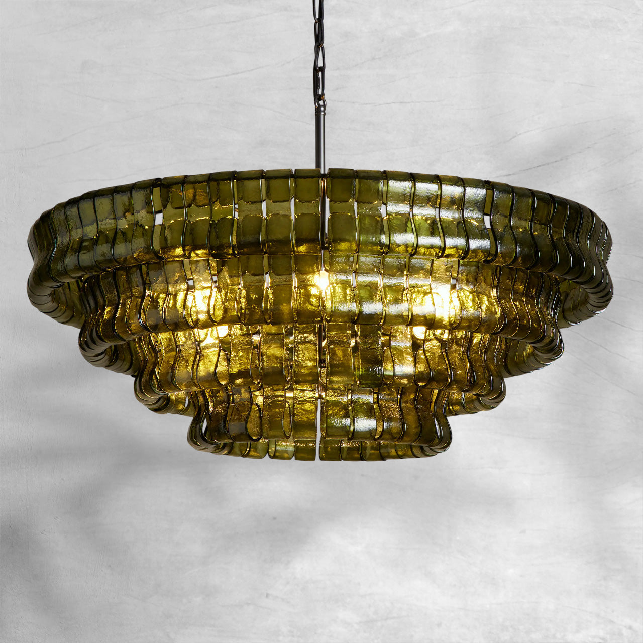 Ghiaccio Round Chandelier 24"36"48"60"
