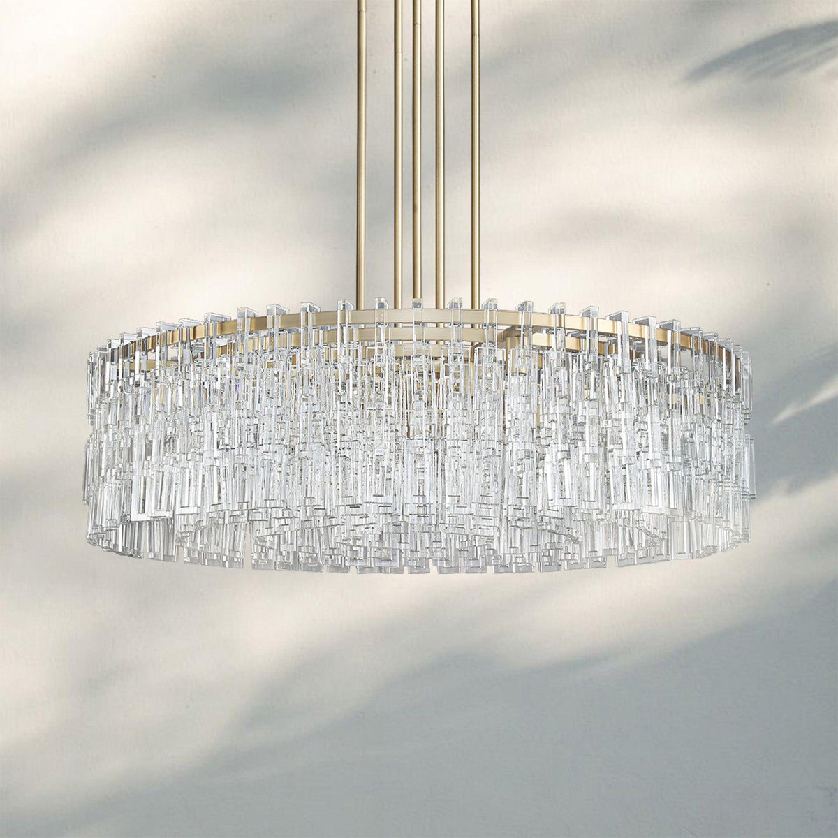 Montis Modern Round Chandelier 48"