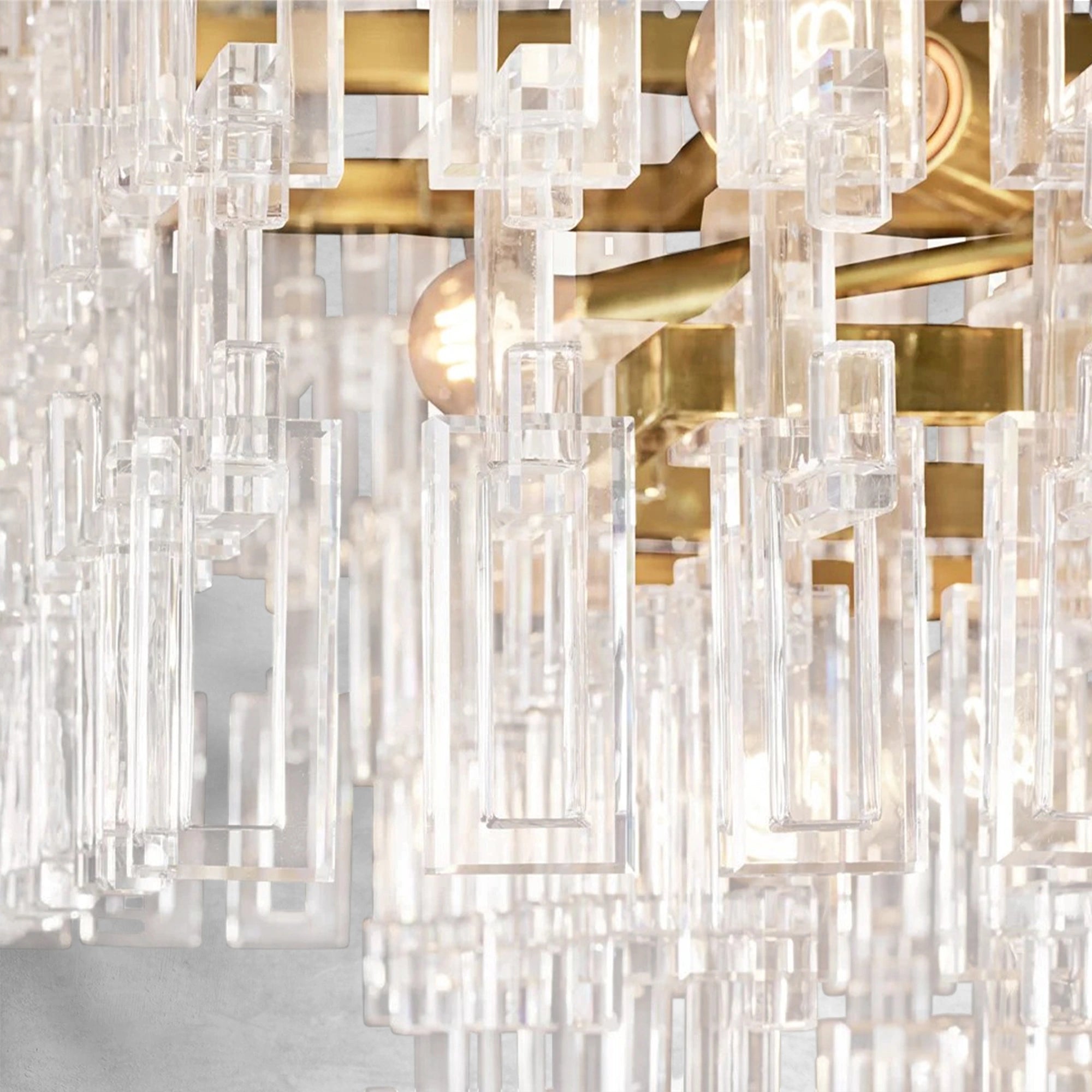 Marigan Multi-Tier Rectangular Chandelier 60" 72"