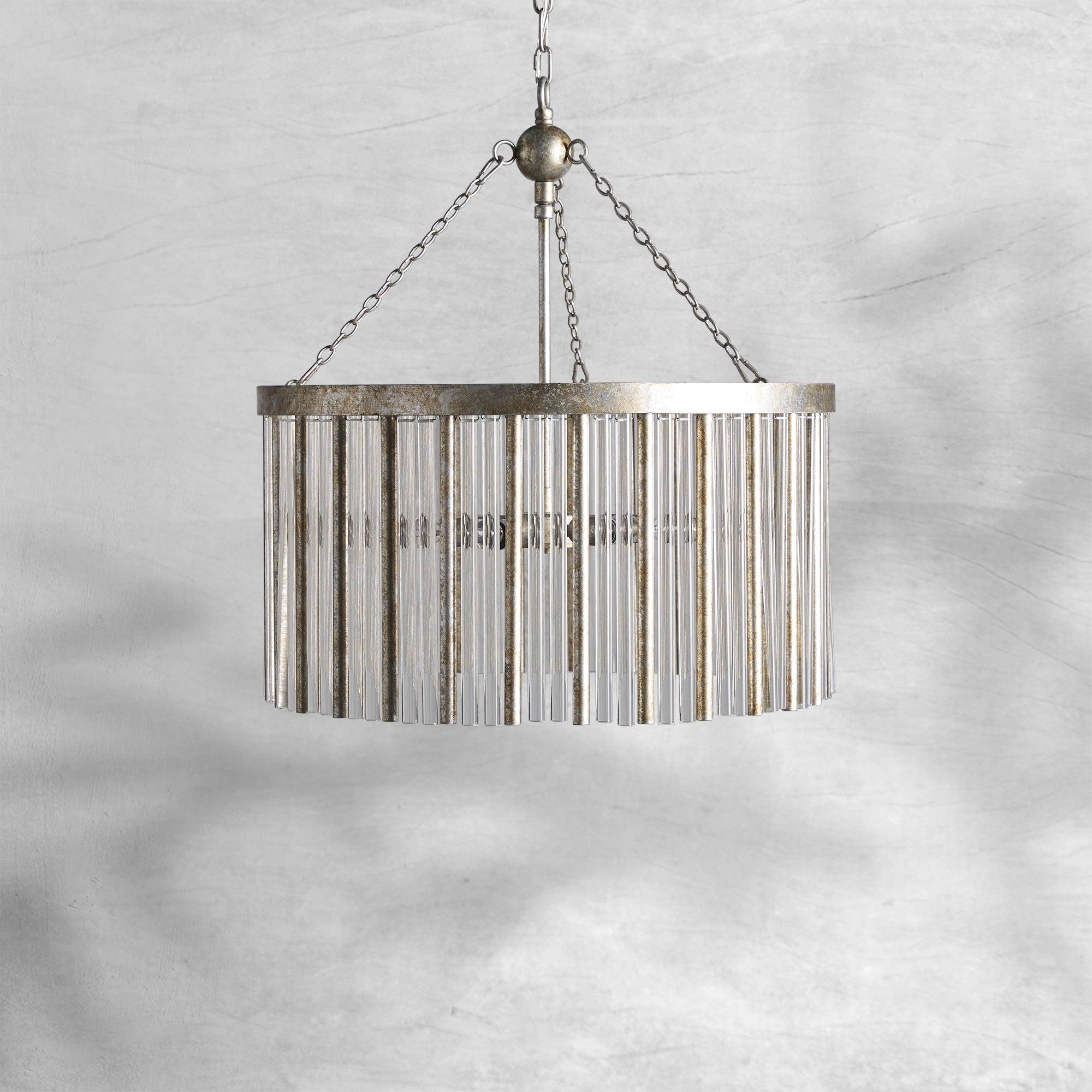 Andalucia Round Chandelier 24"35"