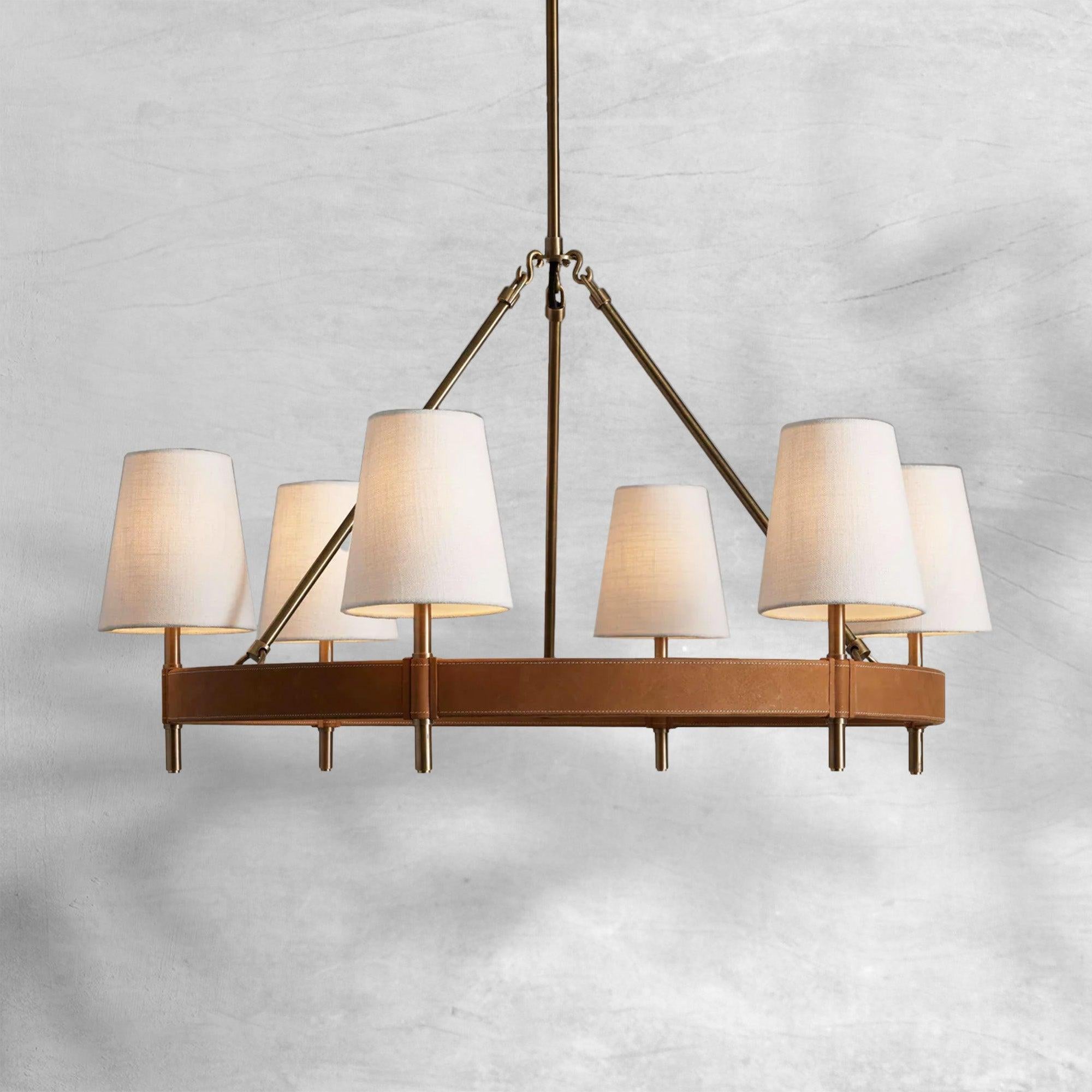 Hastings 6-Light Halo Chandelier