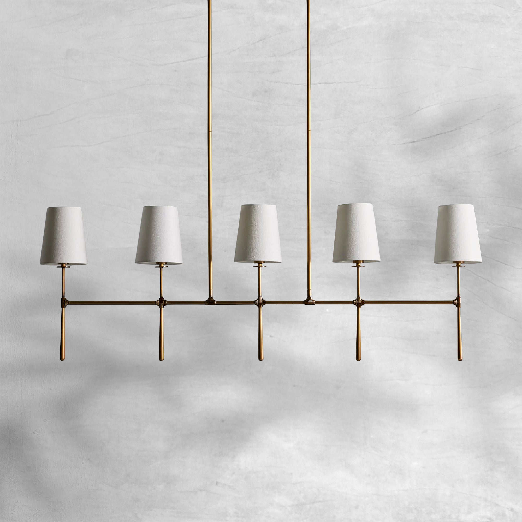 Rhodes Linear Chandelier 5/6 Light