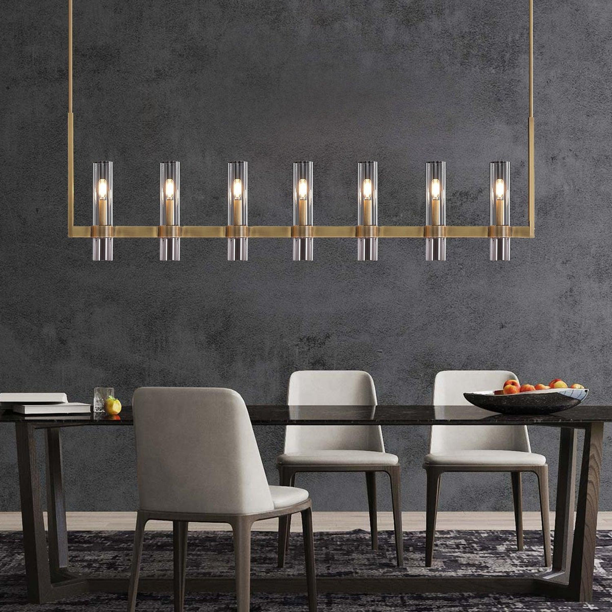 Ravion Linear Chandelier 59"
