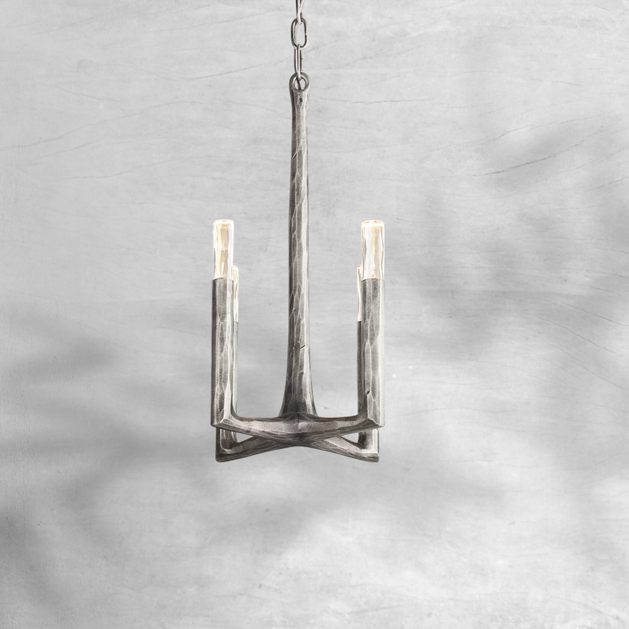 Thaddeas Forged Pendant Light 12"