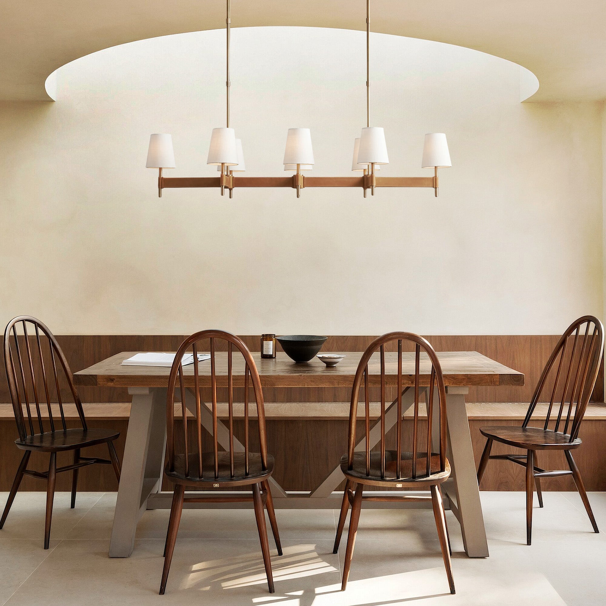 Hastings Linear Chandelier 6/8/10 Light