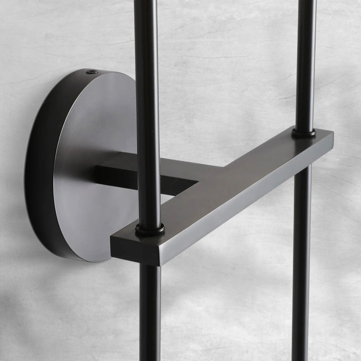 Bruma Smoke Glass Double Grand Wall Sconce