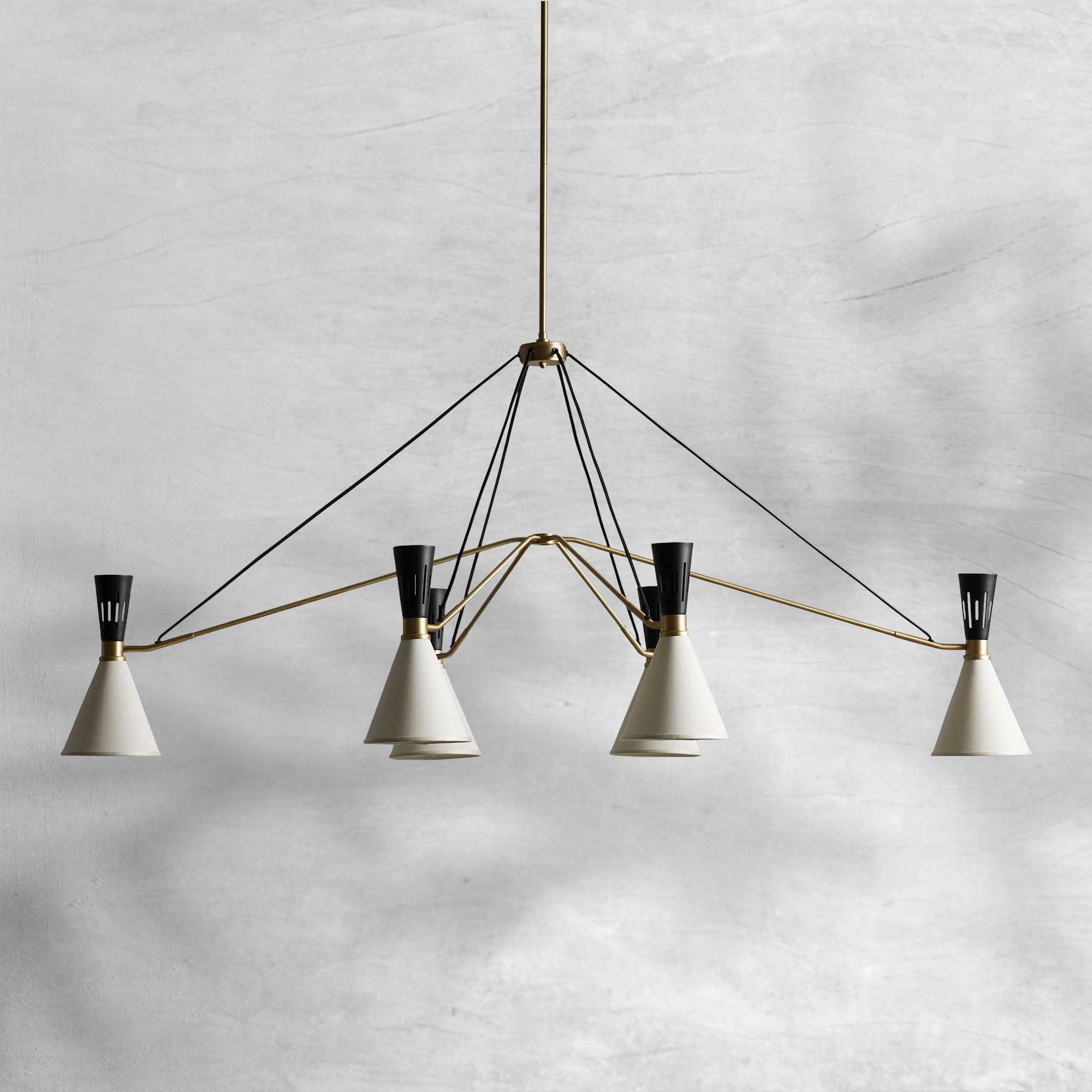 Ramsey 6-Light Linear Chandelier