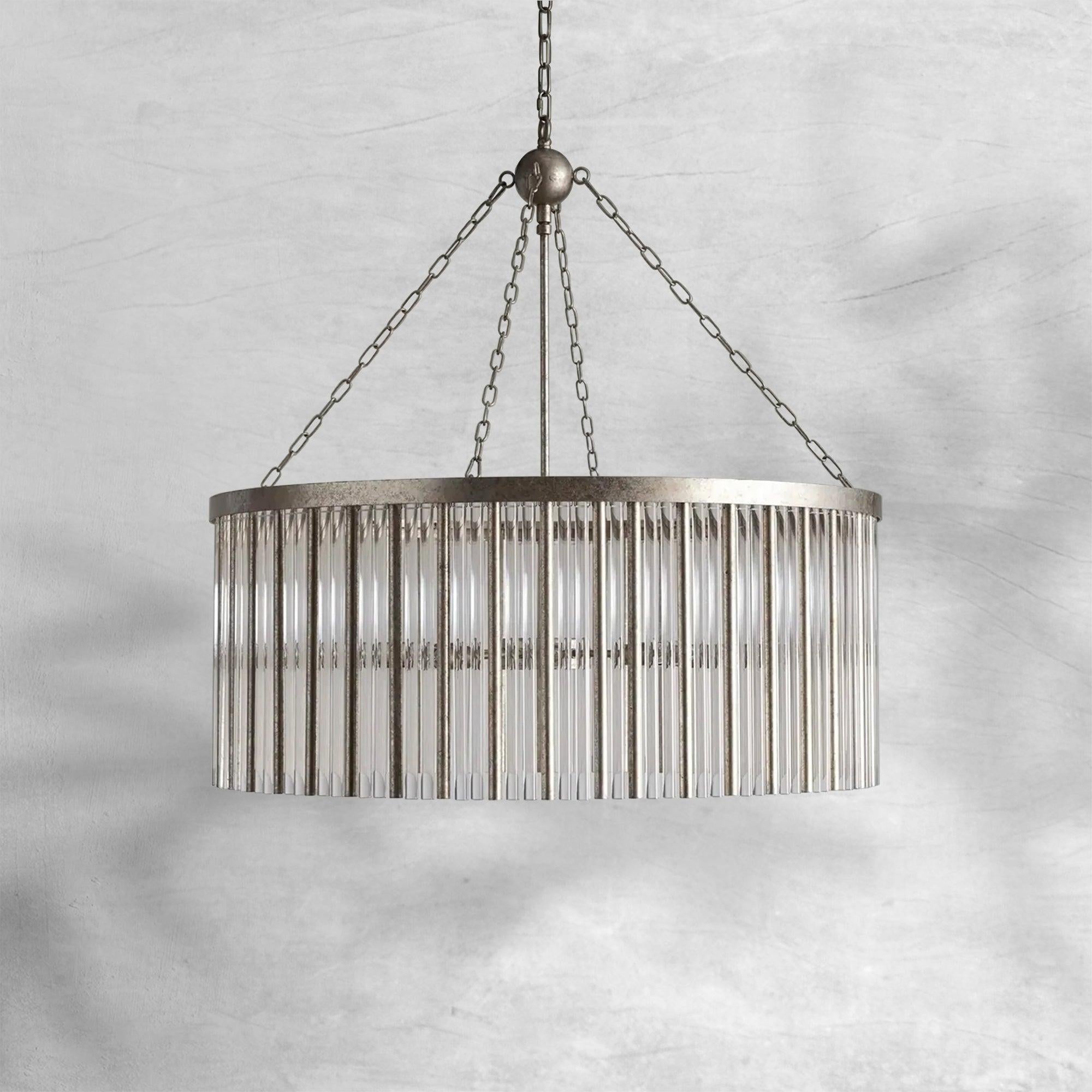 Andalucia Round Chandelier 24"35"