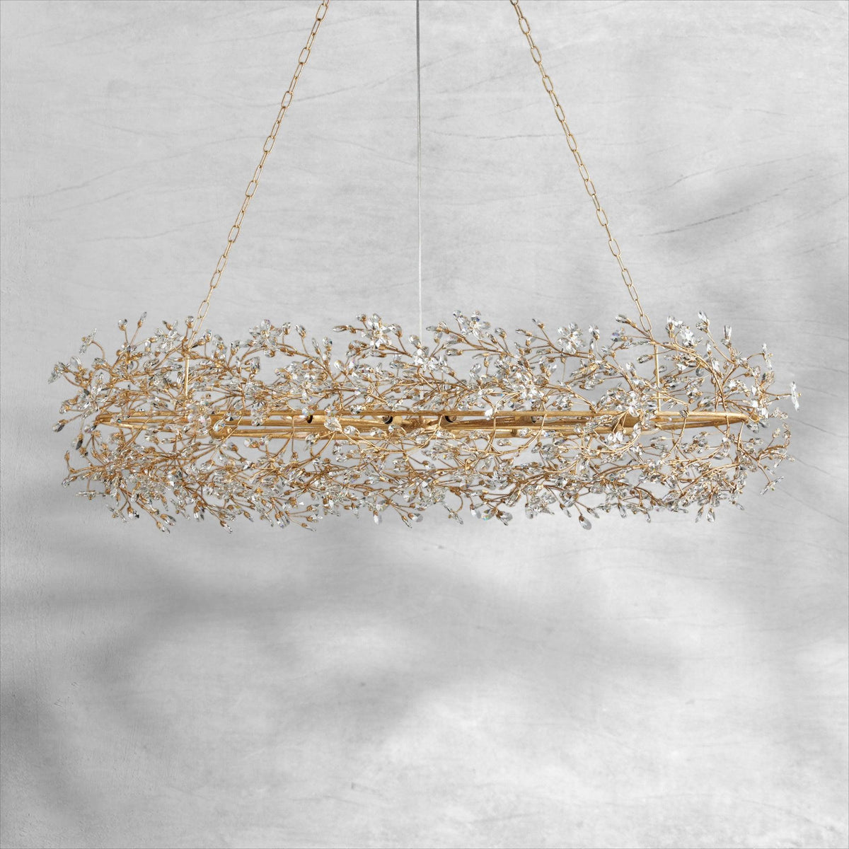 Fiore Oval Chandelier 62''74''
