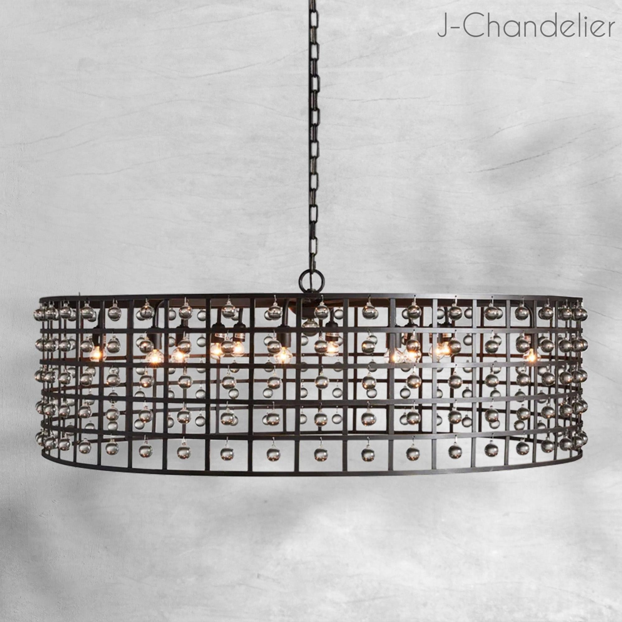 La Cage Round Chandelier 6/8/12 Light