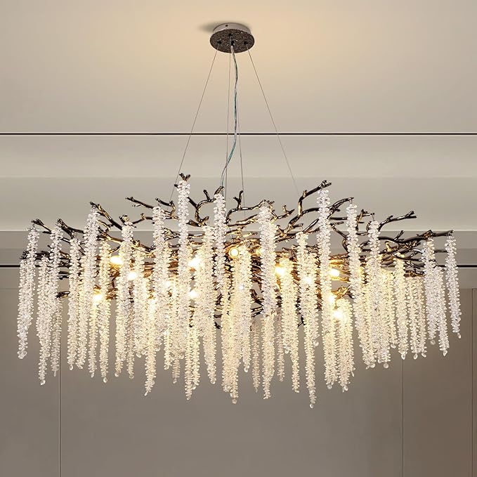 Tree Branch Crystal Chandelier 47.2''