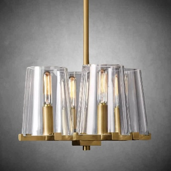 Paricia Clear Glass Pendant Light