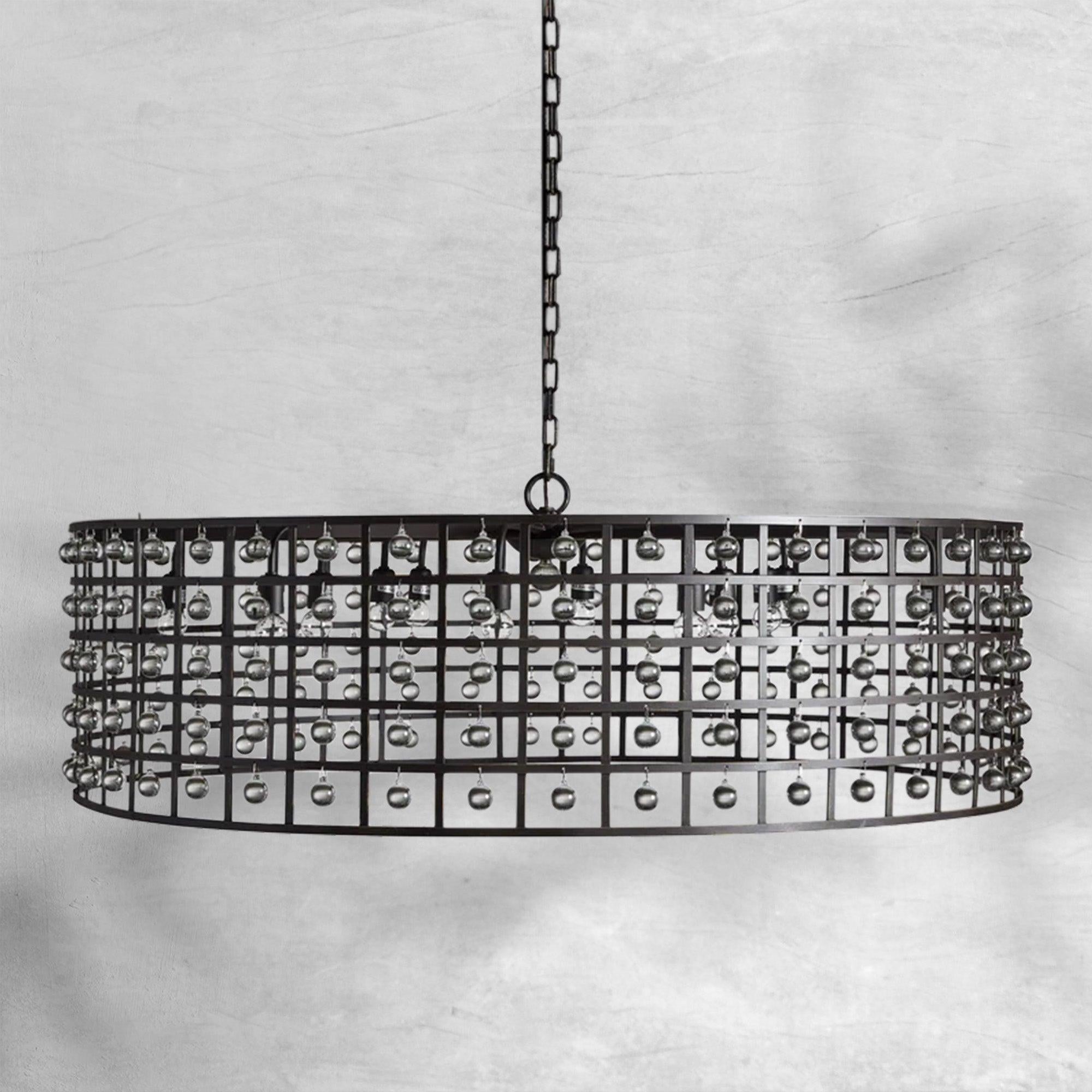 La Cage Round Chandelier 6/8/12 Light