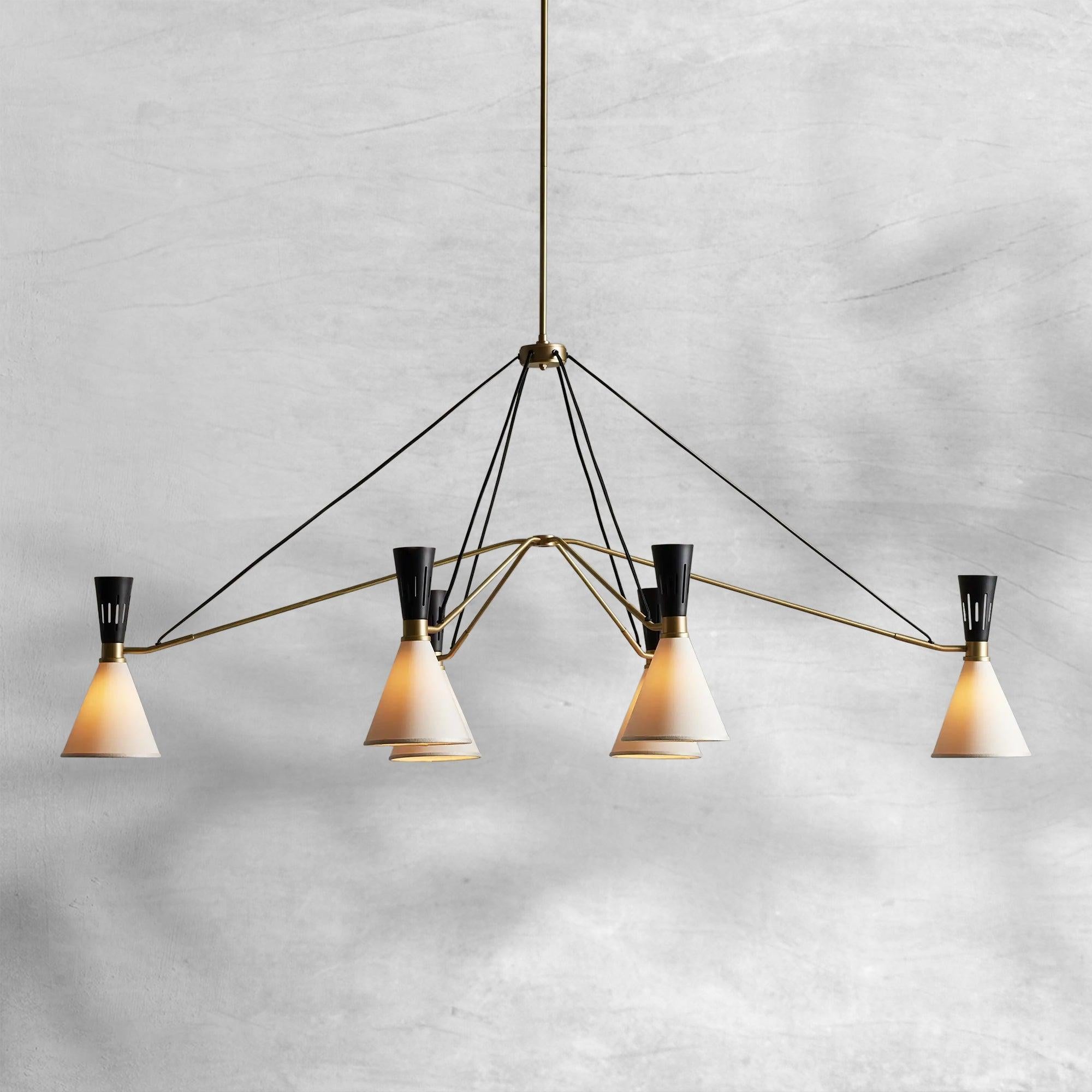 Ramsey 6-Light Linear Chandelier