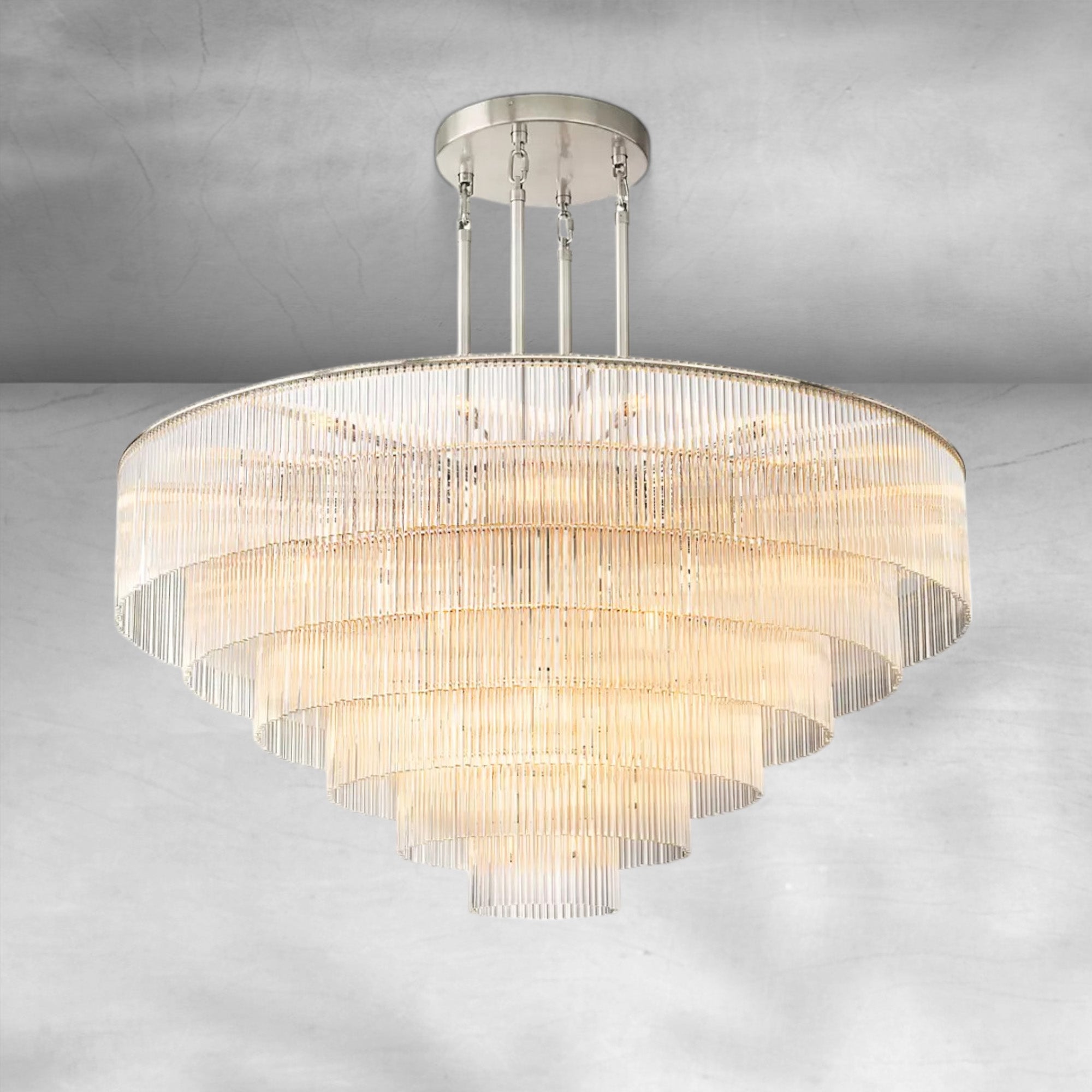 Amadeon Round Chandelier 60"