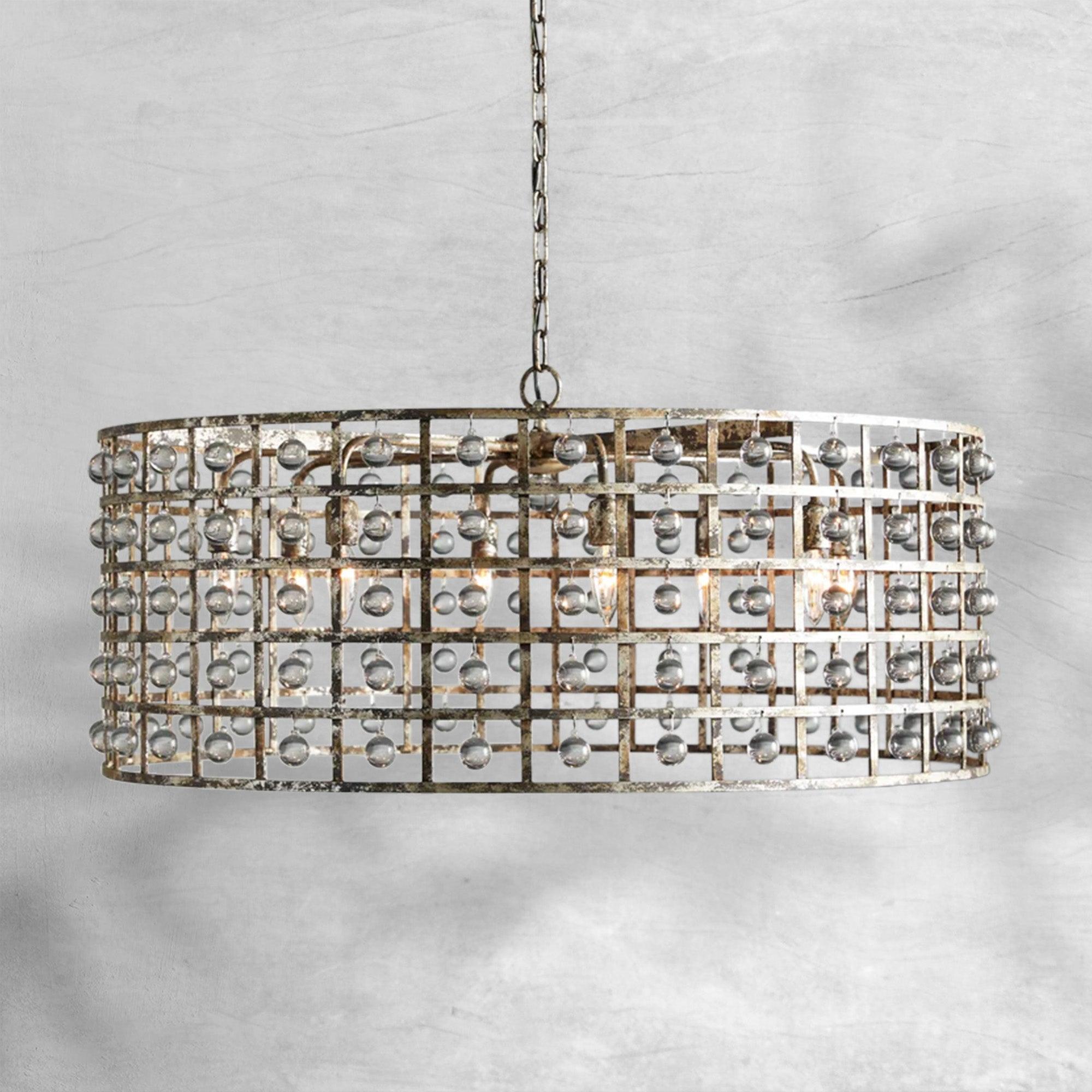 La Cage Round Chandelier 6/8/12 Light