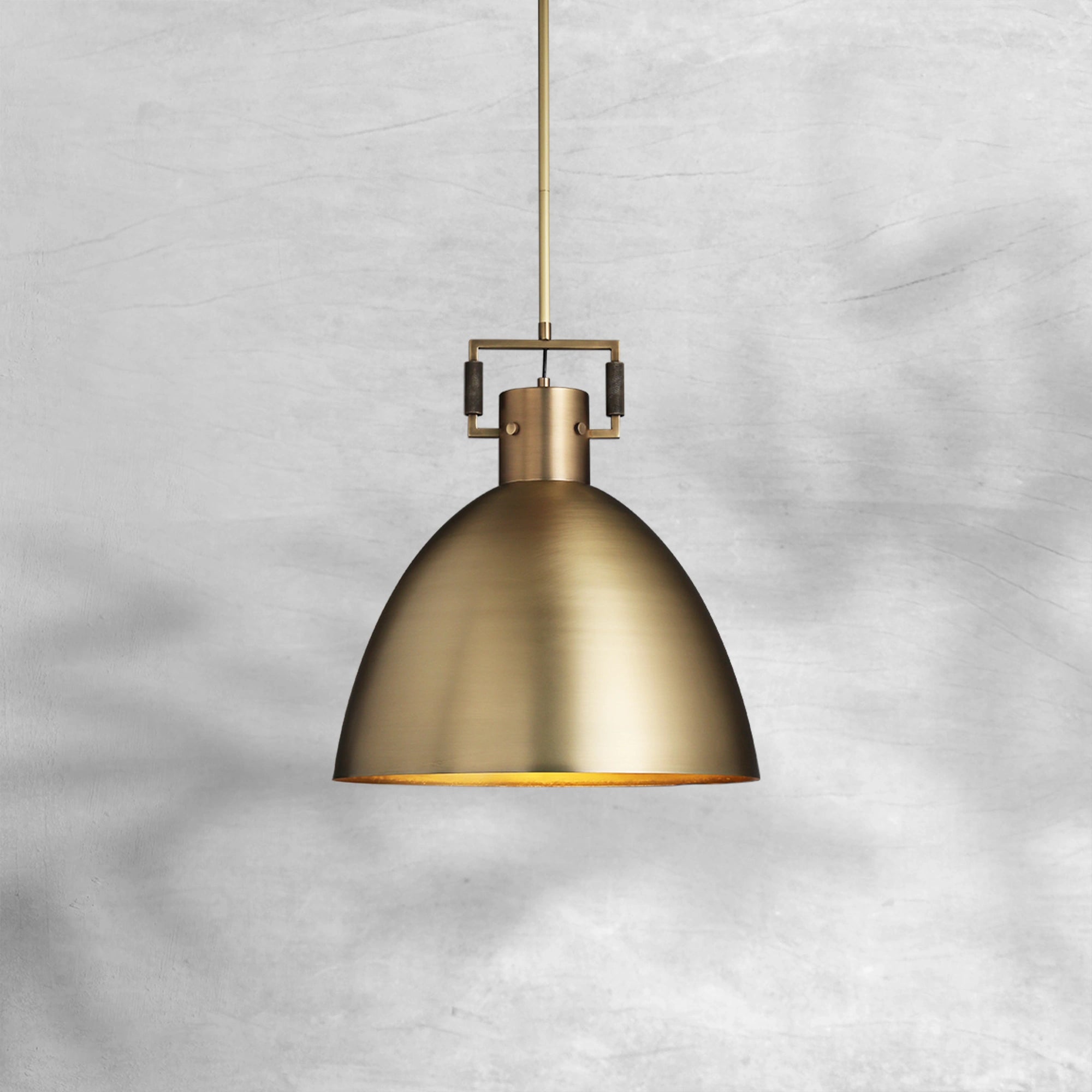 Machine Metal Cloche Pendant 10"14"18"