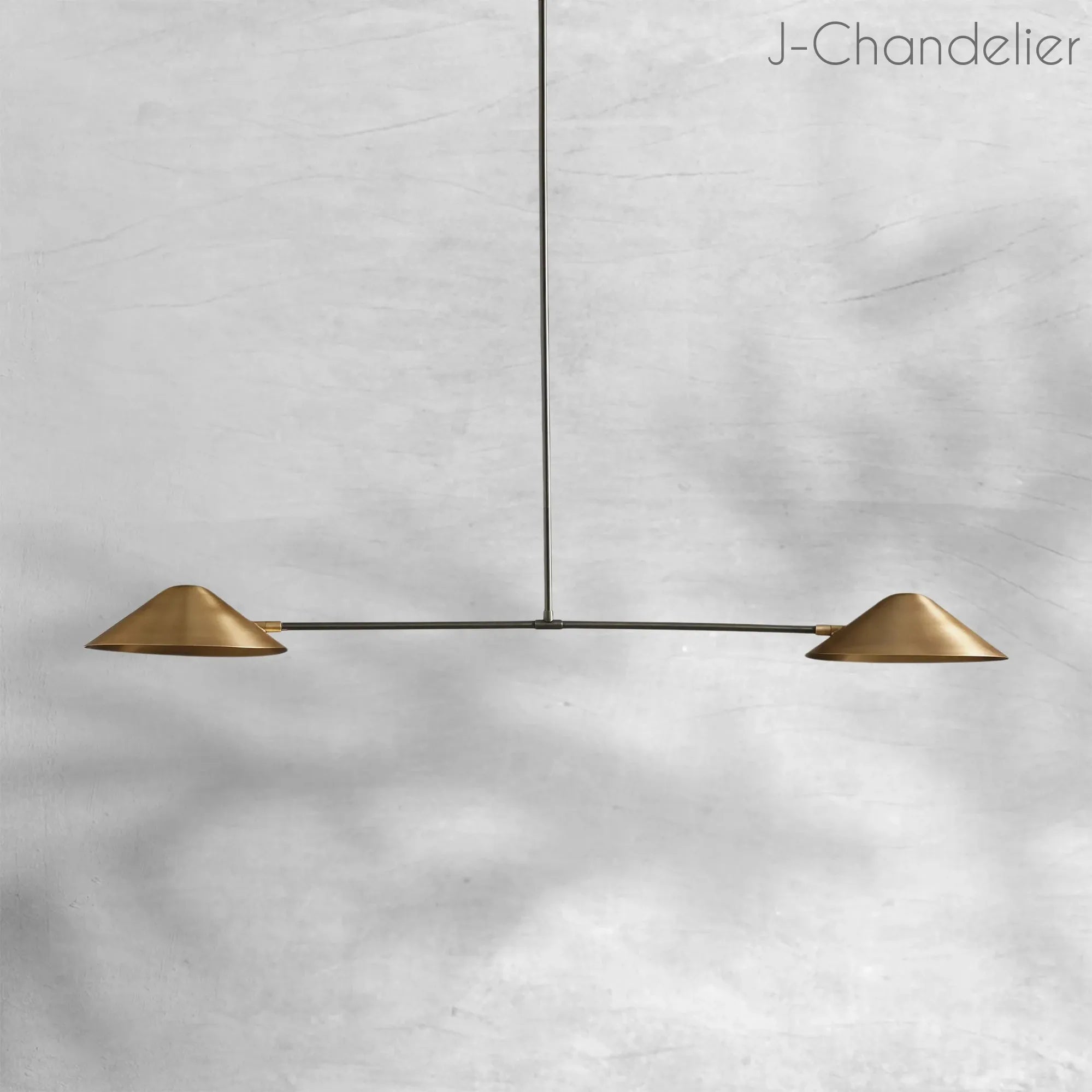 Simms 2-Light Linear Chandelier
