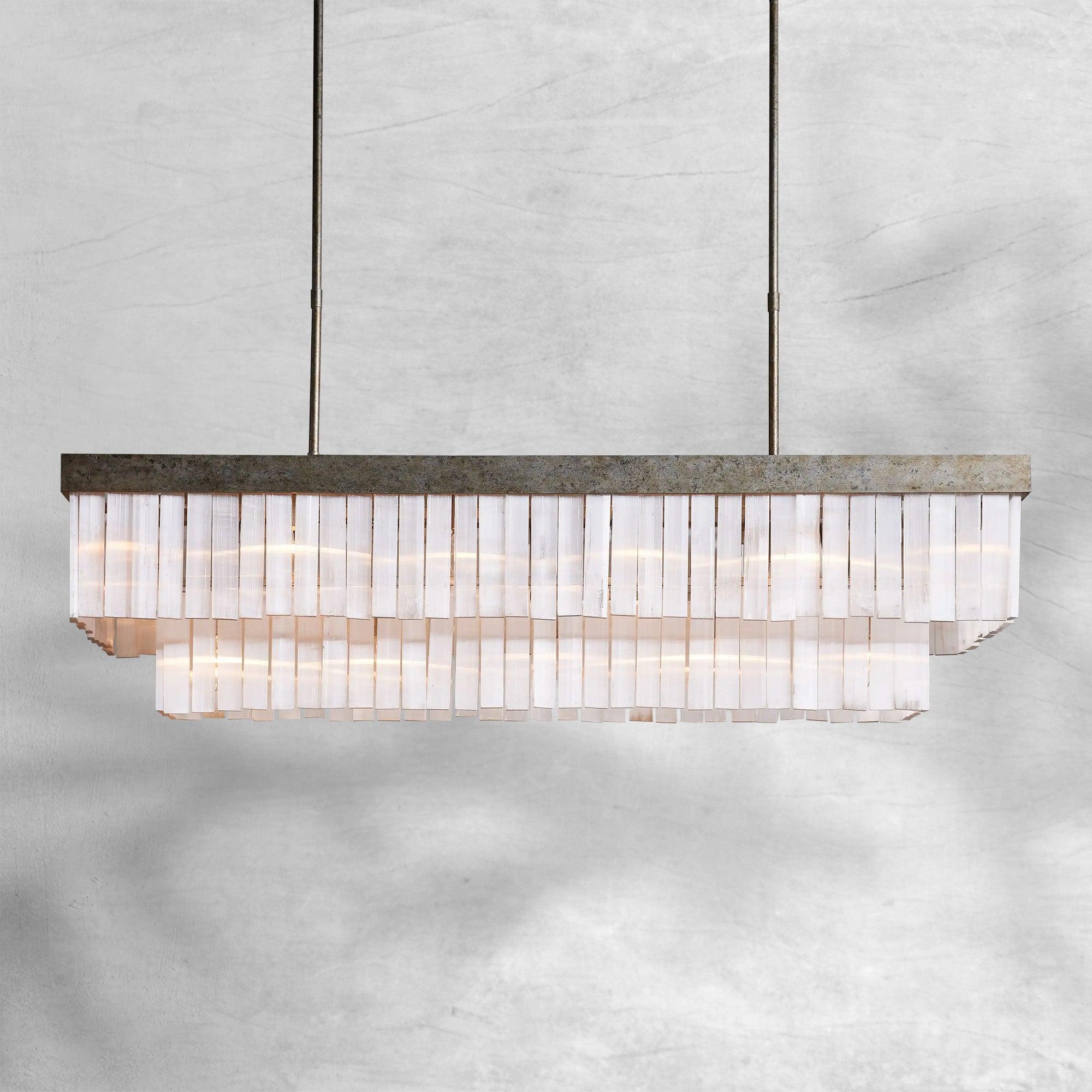 Cameron Rectangular Chandelier 49''59''