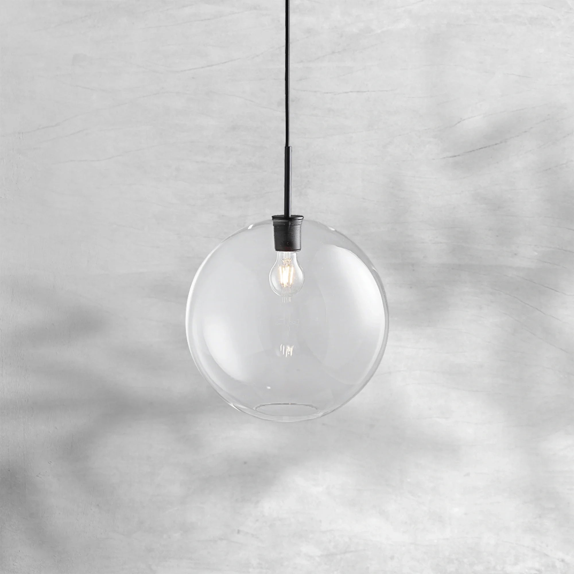 Utilitaive Globe Shade Pendant 8"11"14"