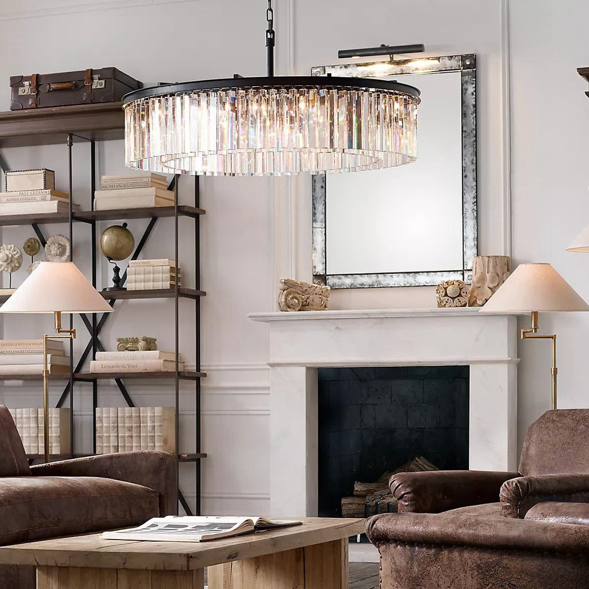 Riel Round Chandelier 32"
