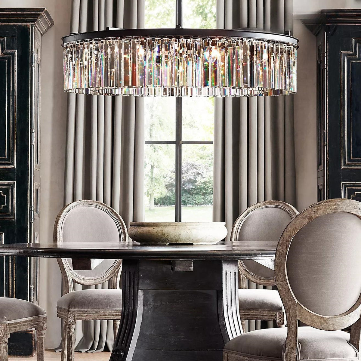 Riel Round Chandelier 32"