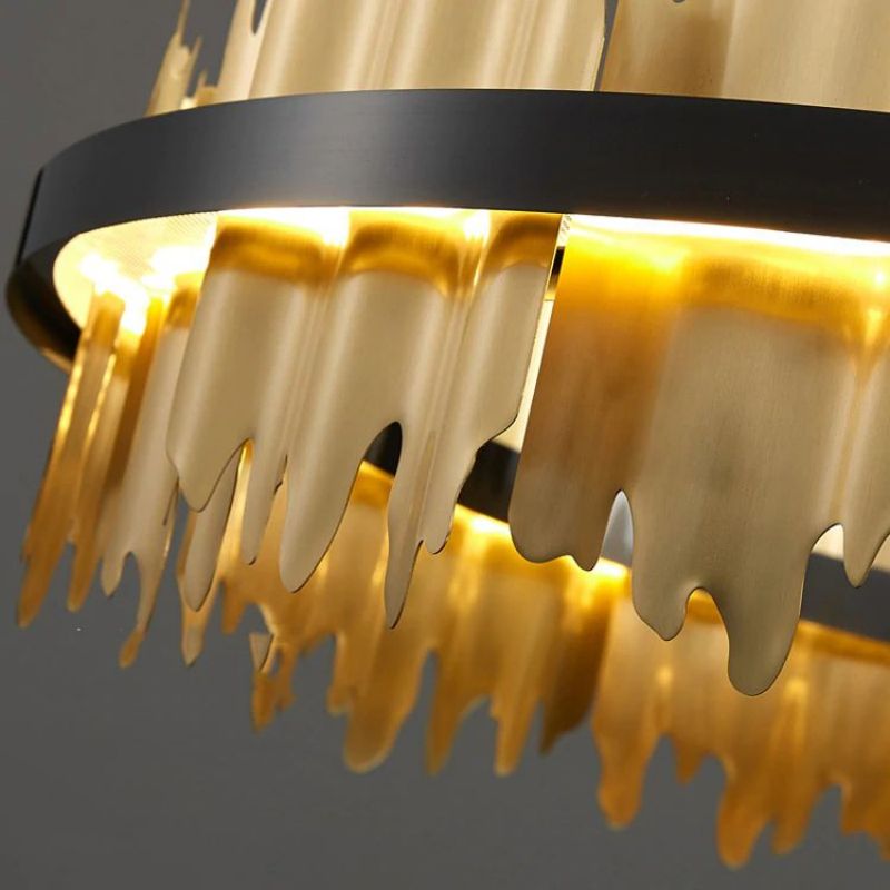 JC Morden 2-Tier Round Chandelier