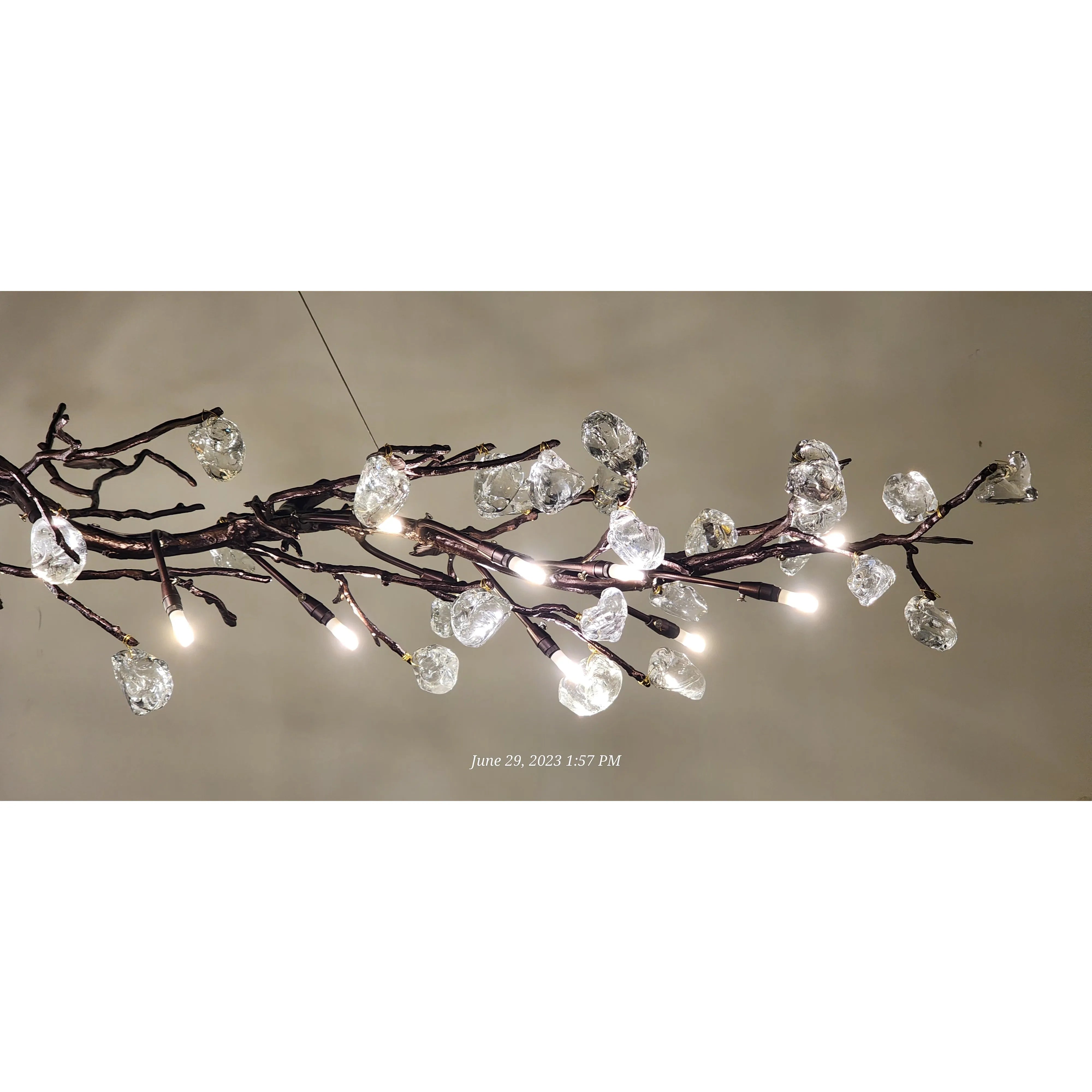 Cherry Blossom Branch Tree Chandelier
